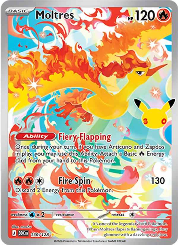 Moltres — 30th Celebration 130