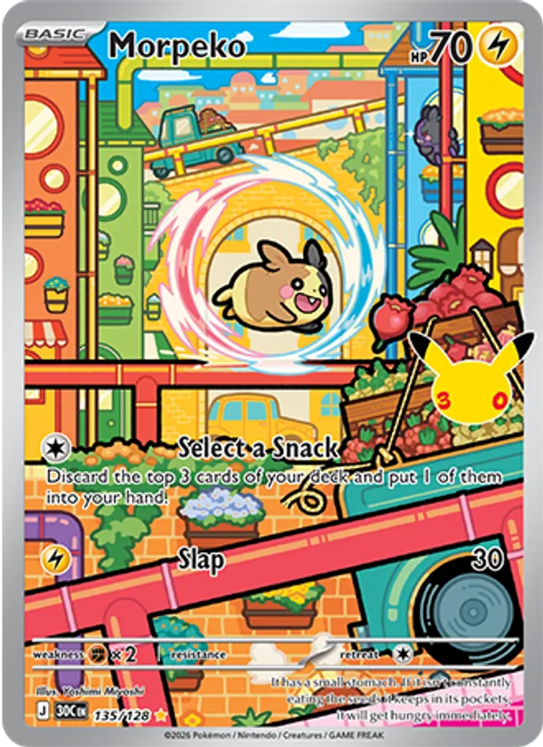 Morpeko — 30th Celebration 135