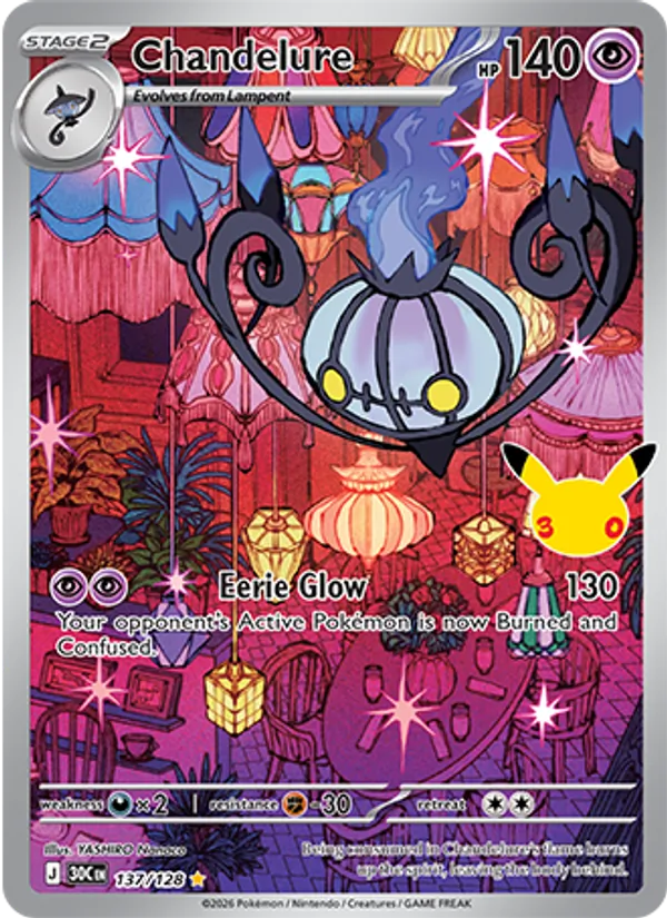 Chandelure — 30th Celebration 137
