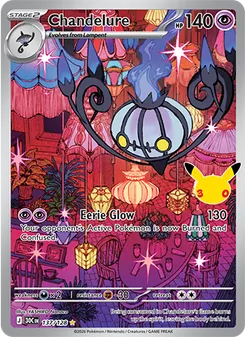 Chandelure — 30th Celebration 137