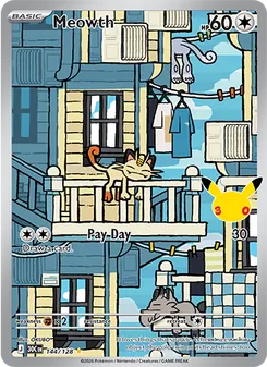 Meowth — 30th Celebration 144