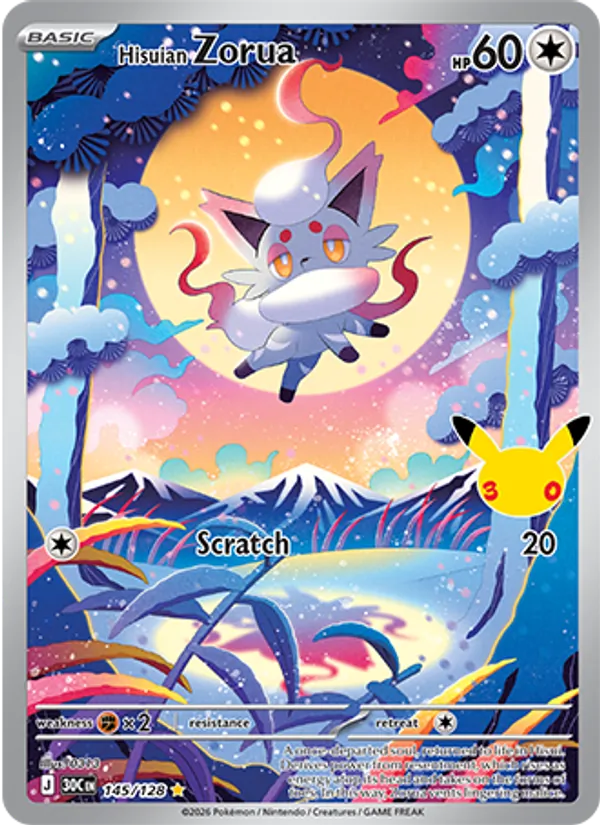 Hisuian Zorua — 30th Celebration 145