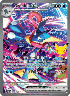 Greninja ex — 30th Celebration 148