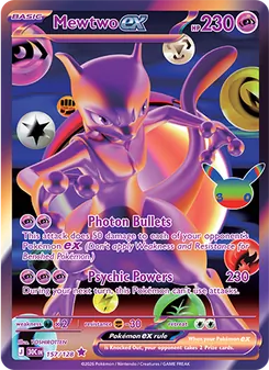 Mewtwo ex — 30th Celebration 157