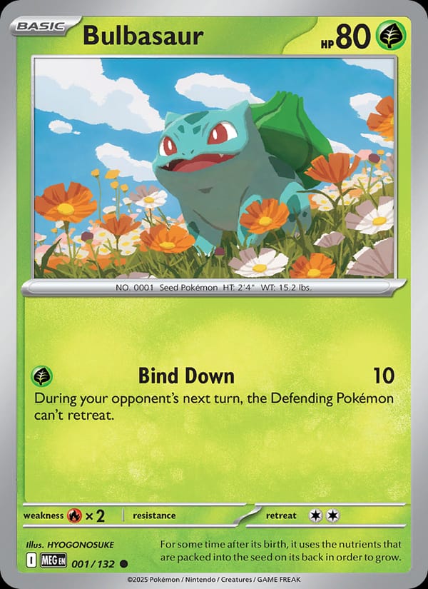 Bulbasaur 001/132