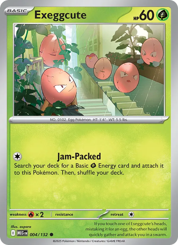 Exeggcute 004 – Non-holo