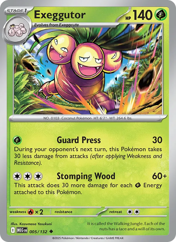 Exeggutor 005 – Non-holo