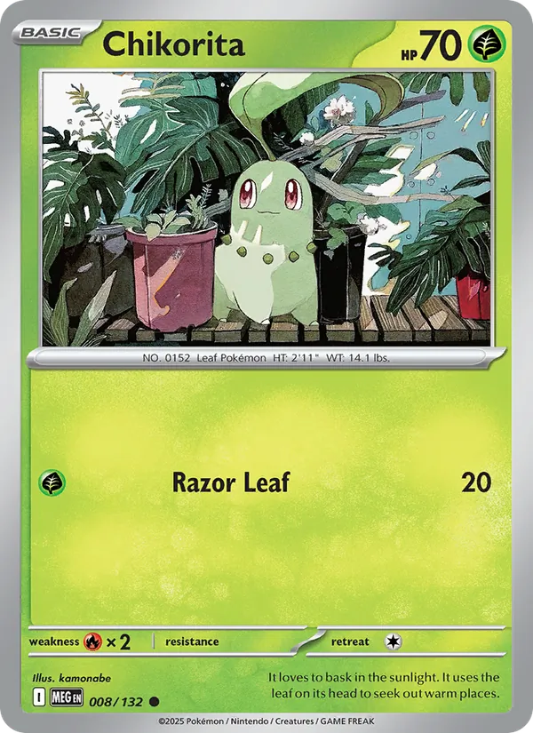 Chikorita 008 – Non-holo