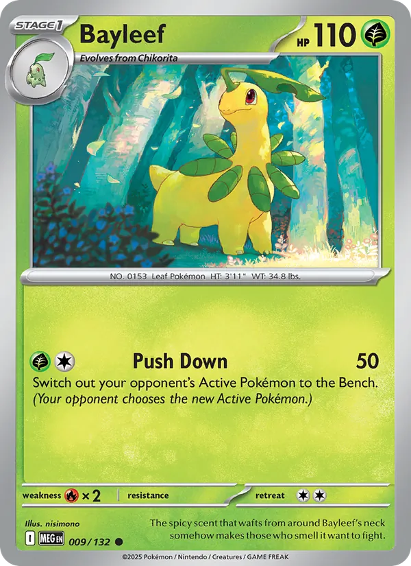 Bayleef 009 – Non-holo