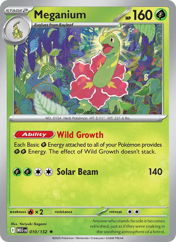 Meganium 010 – Non-holo