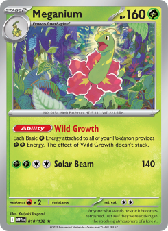 Meganium – Mega Evolution #10
