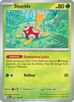 Shuckle – Mega Evolution #11