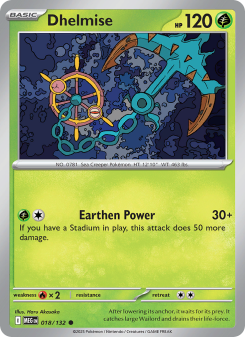 Dhelmise – Mega Evolution #18