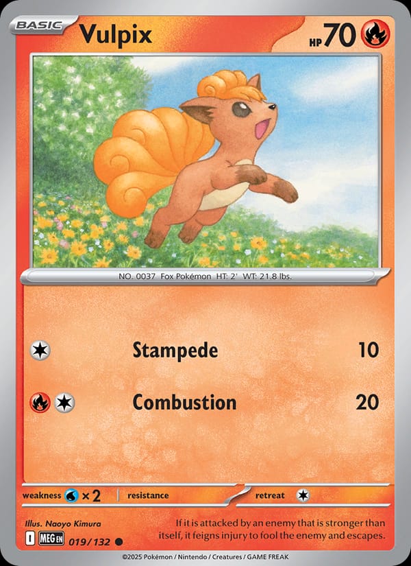 Vulpix 019/132