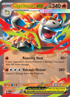 Camerupt – Mega Evolution #22