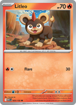 Litleo – Mega Evolution #23
