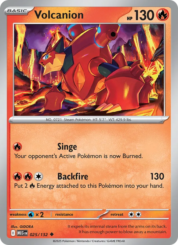 Volcanion 025 – Non-holo