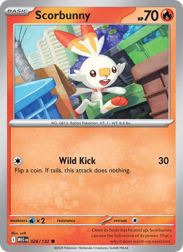 Scorbunny 026 – Non-holo