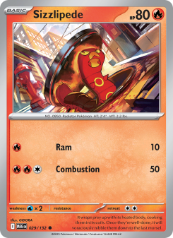 Sizzlipede – Mega Evolution #29
