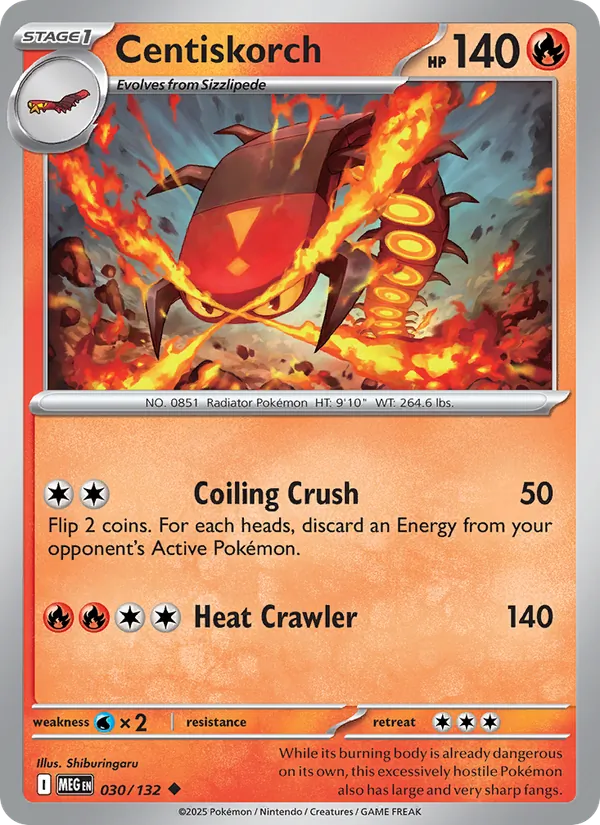 Centiskorch 030 – Non-holo
