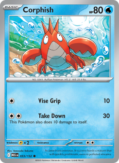 Corphish – Mega Evolution #33