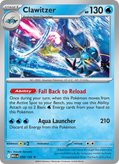 Clawitzer – Mega Evolution #38