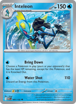 Inteleon – Mega Evolution #41