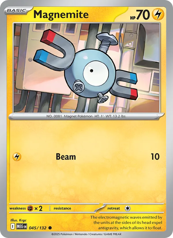 Magnemite 045 – Non-holo