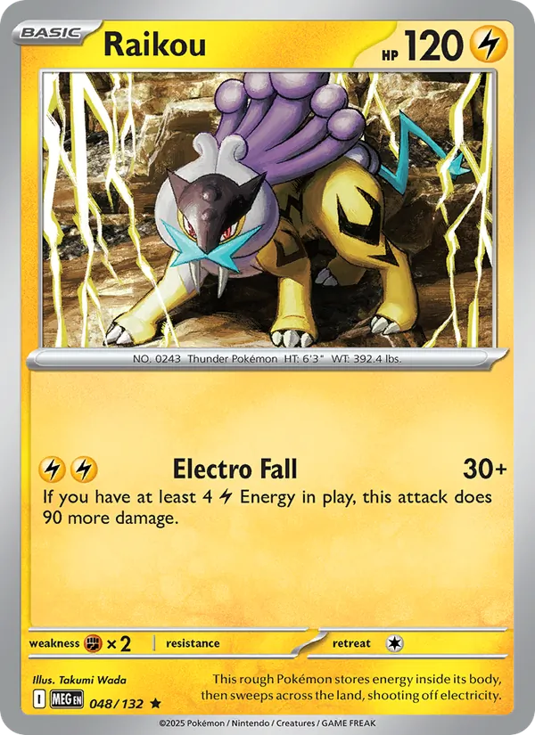 Raikou 048 – Reverse Holo