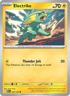 Electrike – Mega Evolution #49