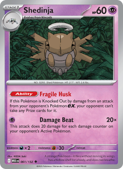 Shedinja – Mega Evolution #61