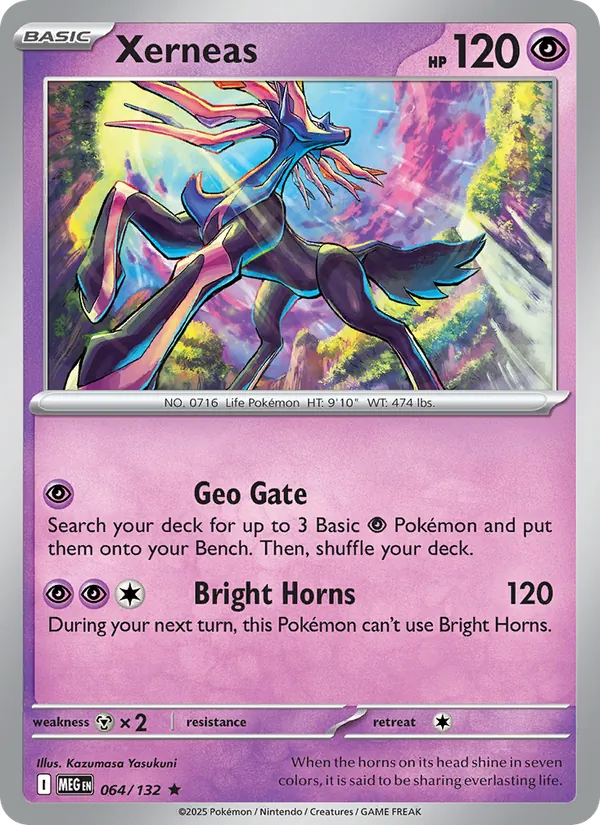 Xerneas 064 – Non-holo
