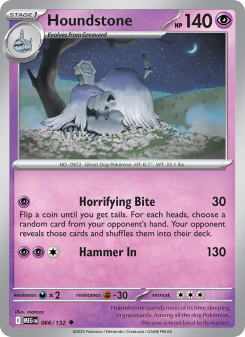 Houndstone – Mega Evolution #66