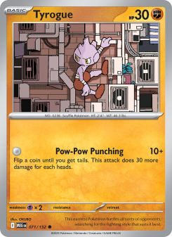 Tyrogue – Mega Evolution #71
