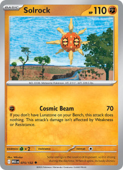 Solrock – Mega Evolution #75