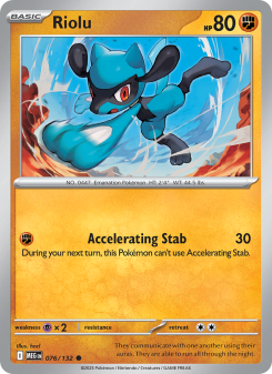 Riolu – Mega Evolution #76