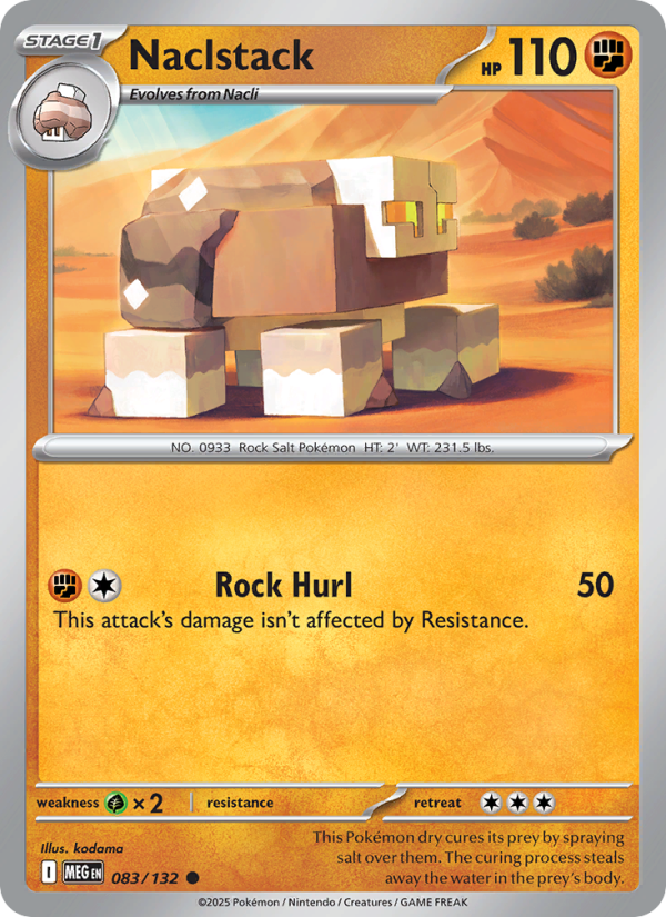 Naclstack Pokémon TCG Card