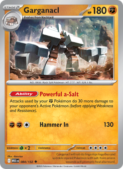 Garganacl – Mega Evolution #84