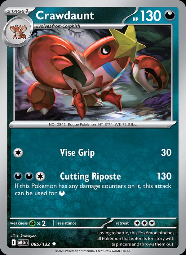 Crawdaunt 085/132
