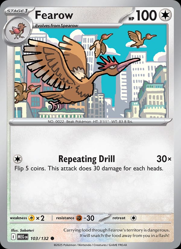 Fearow 103/132