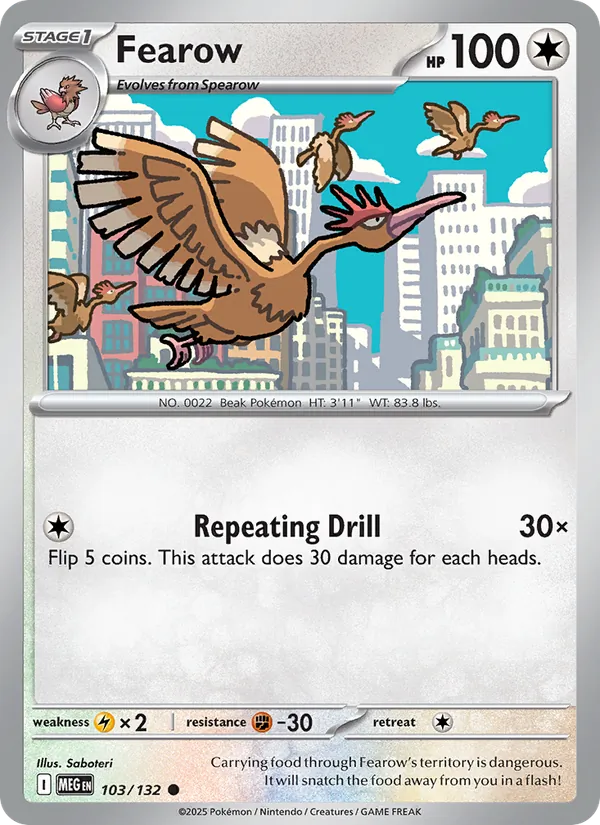 Fearow 103 – Non-holo