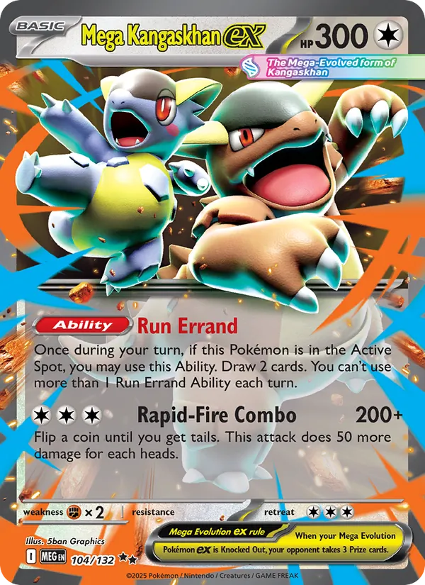 Mega Kangaskhan ex 104 – Holo