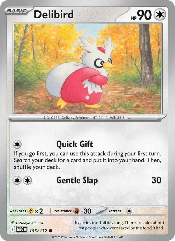Delibird 105 – Non-holo