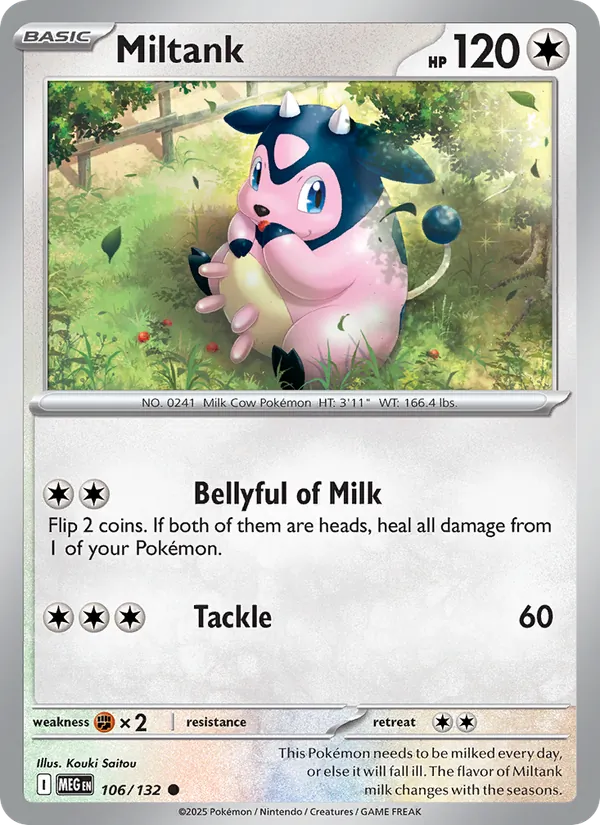 Miltank 106 – Non-holo