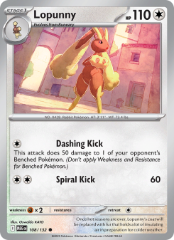 Lopunny – Mega Evolution #108
