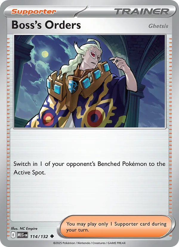 Boss's Orders 114 – Non-holo