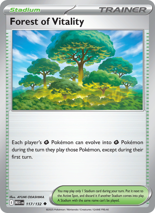 Forest of Vitality Pokémon TCG Card