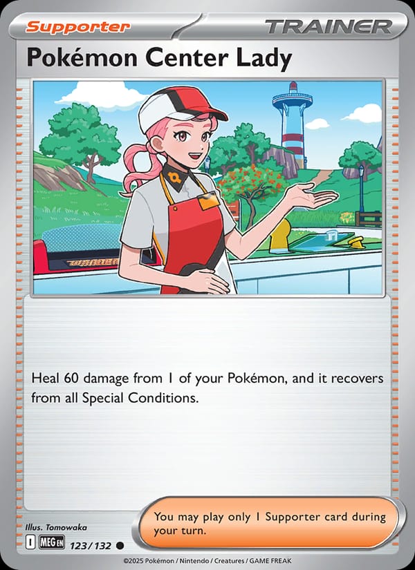 Pokémon Center Lady 123/132