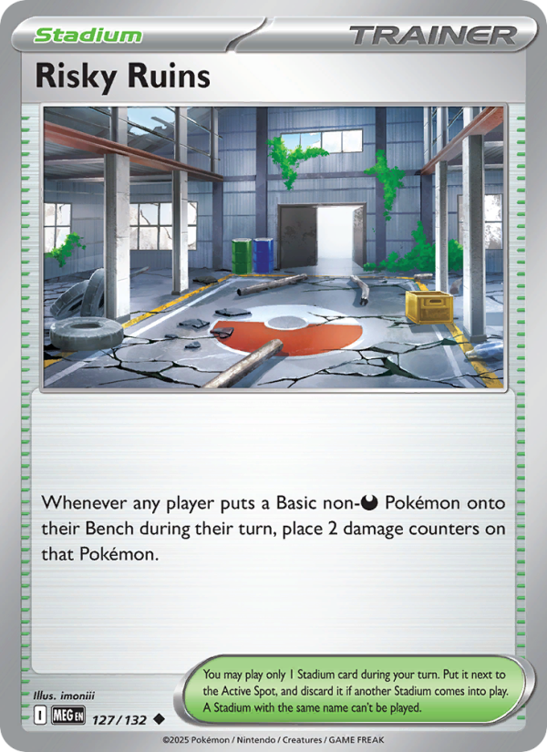 Risky Ruins Pokémon TCG Card