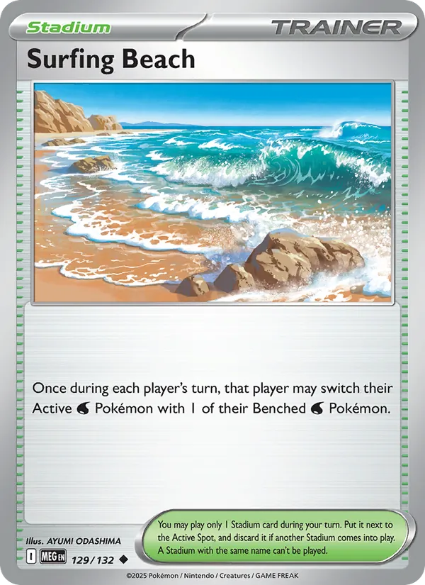 Surfing Beach 129 – Non-holo
